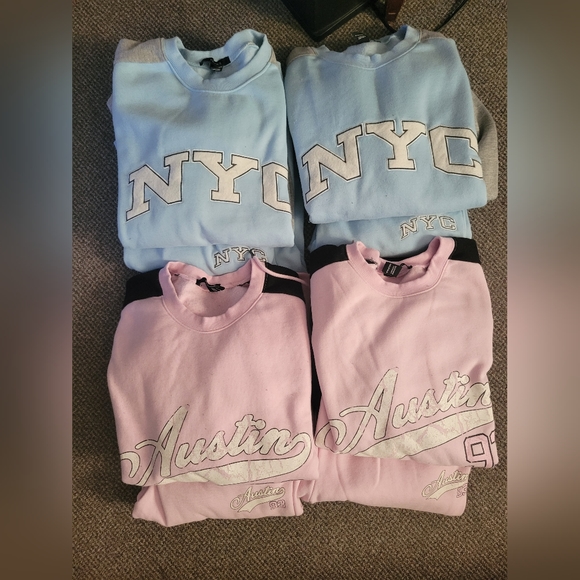 Forever 21 Sweatshirt & Jogger Matching Sets - Picture 4 of 4